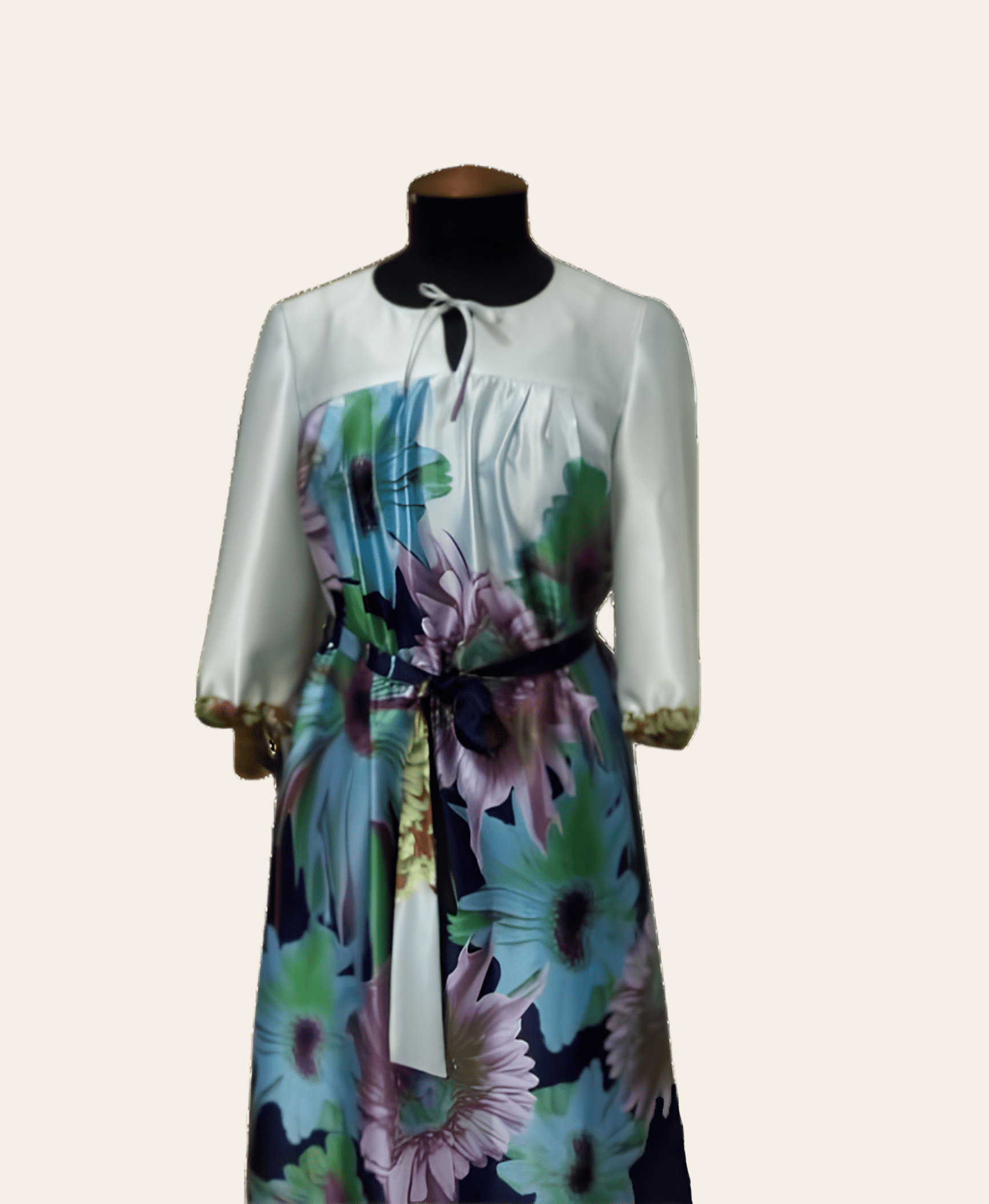 Платье с рукавами 3/4 - изображение 2